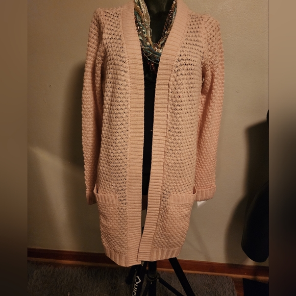 Vero Moda chunky knitted cardigan.  Sz Med - Picture 4 of 5